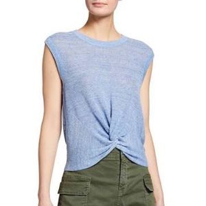 Veronica Beard Linen Sleeveless Top